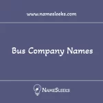 Bus Company Names